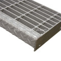 Hot-dip Galvanized Steel Bar Grating Stair Treads